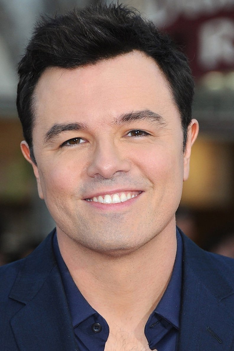 A headshot of Seth MacFarlane.