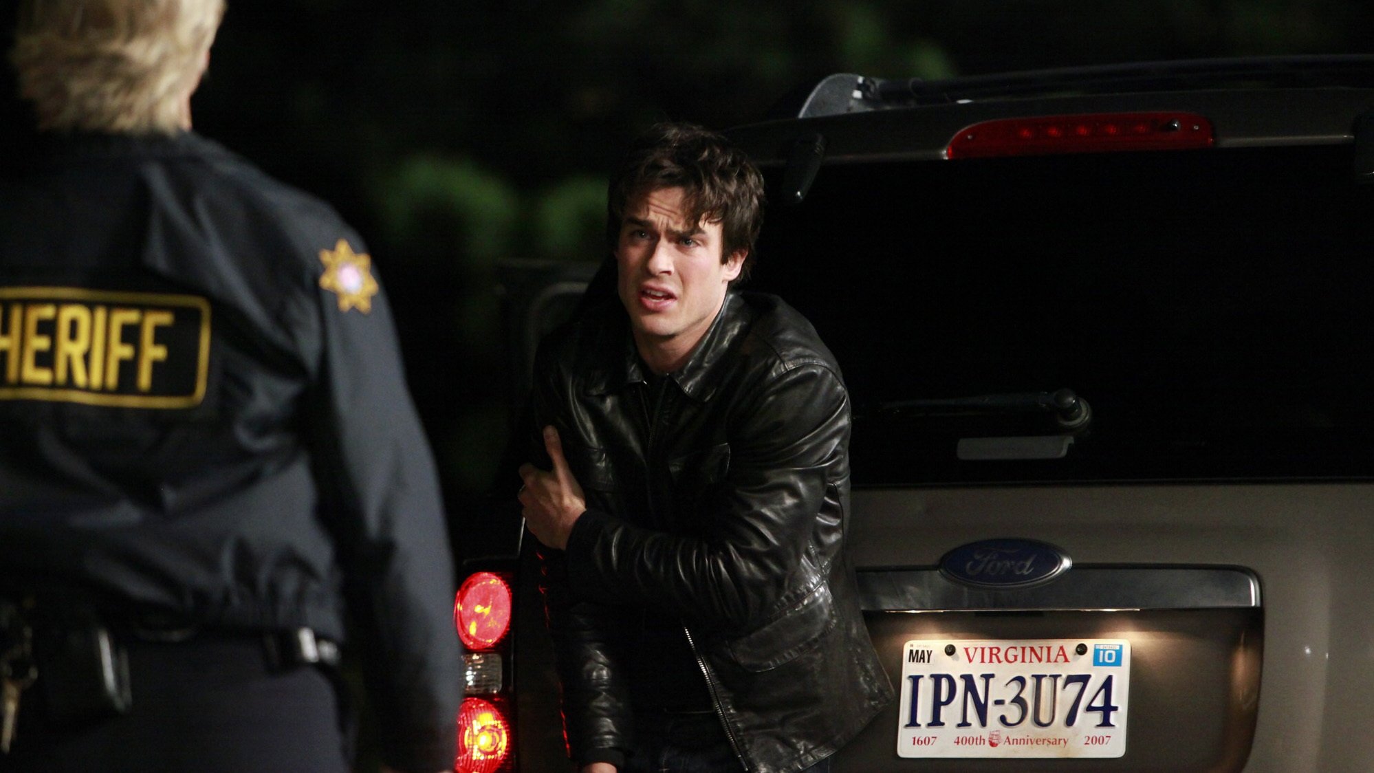 Production still from The Vampire Diaries – S1E10: “The Turning Point”.
