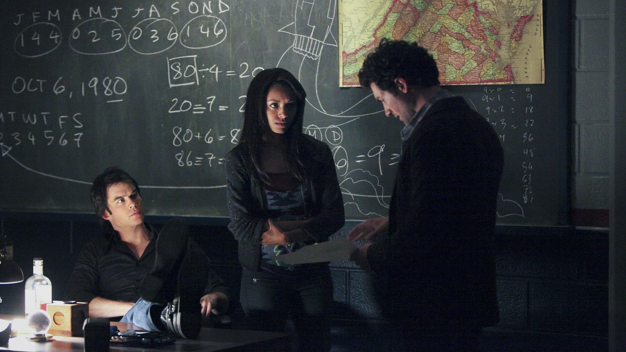 Production still from The Vampire Diaries – S4E6: “We All Go a Little Mad Sometimes”.