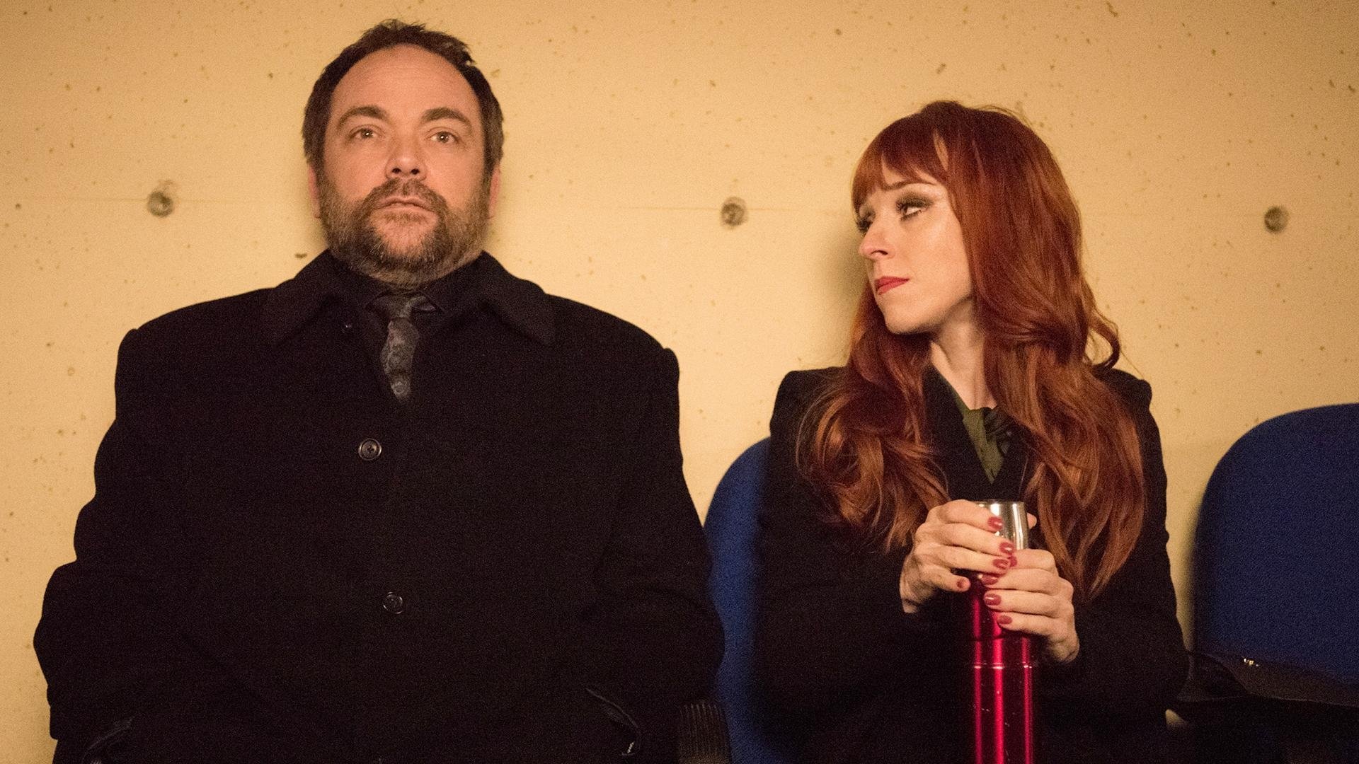 Official poster for the TV series Supernatural – S12E13: “Family Feud”.