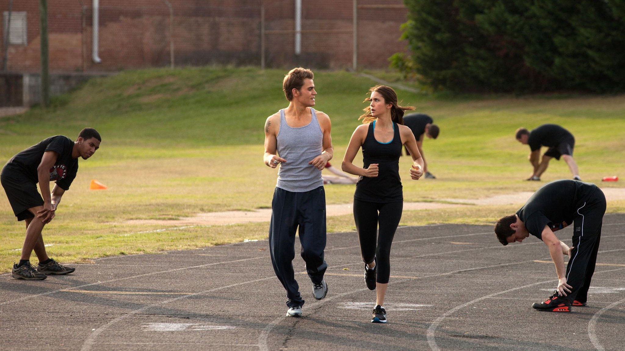 Production still from The Vampire Diaries – S3E6: “Smells Like Teen Spirit”.