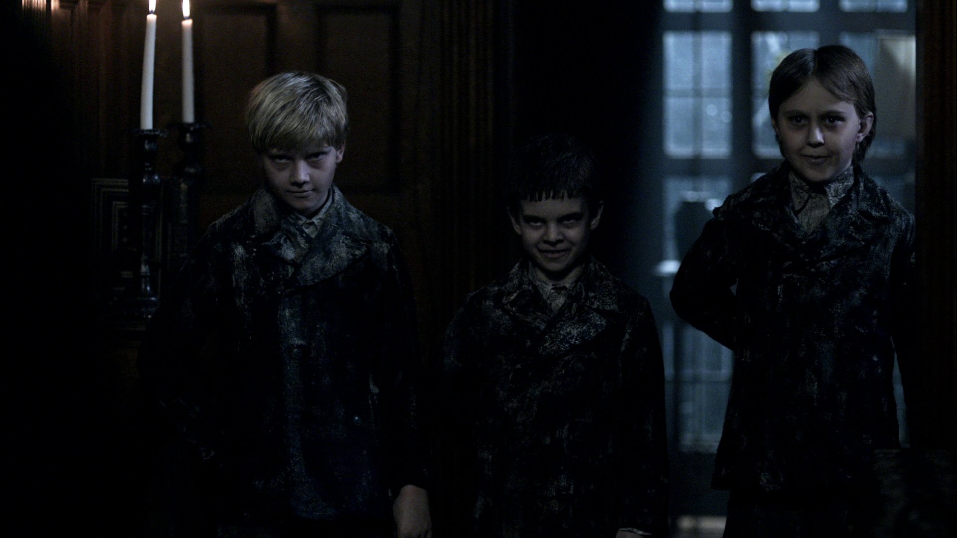 Official poster for the TV series Supernatural – S5E9: “The Real Ghostbusters”.