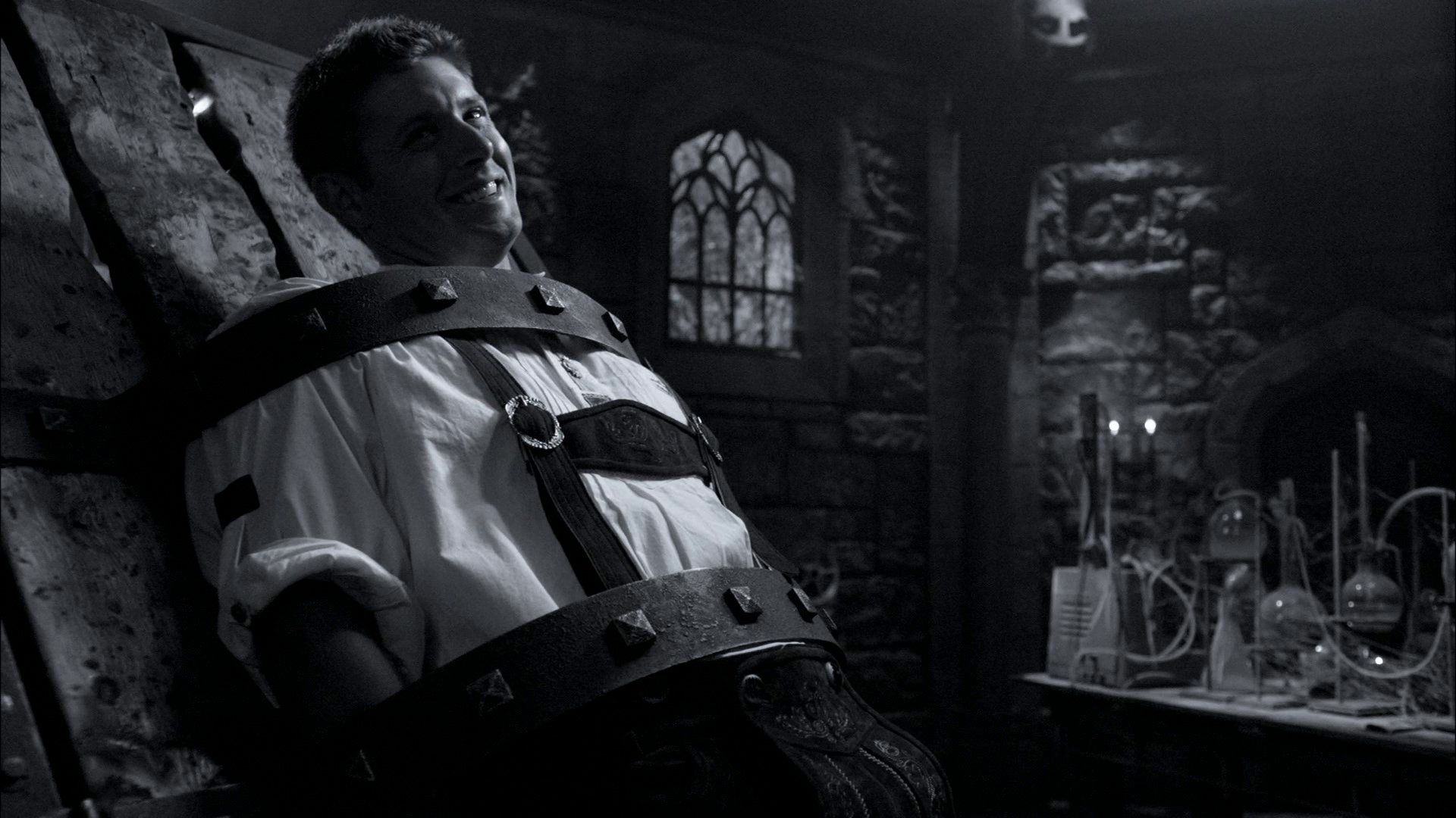 Official poster for the TV series Supernatural – S4E5: “Monster Movie”.