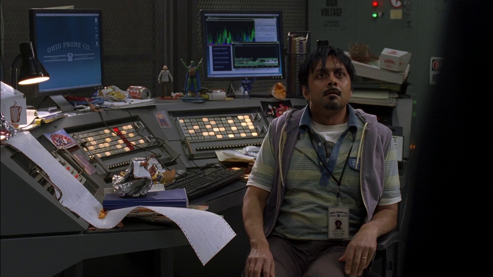 Official poster for the TV series Supernatural – S3E14: “Long-Distance Call”.