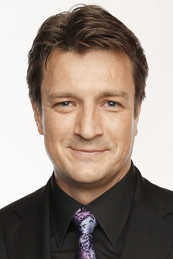 Official headshot photo of person: Nathan Fillion.