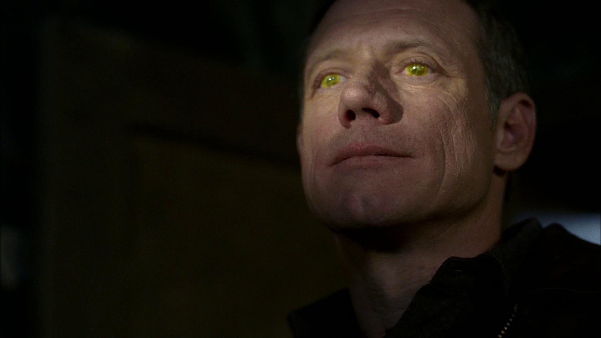 Official poster for the TV series Supernatural – S2E21: “All Hell Breaks Loose (1)”.