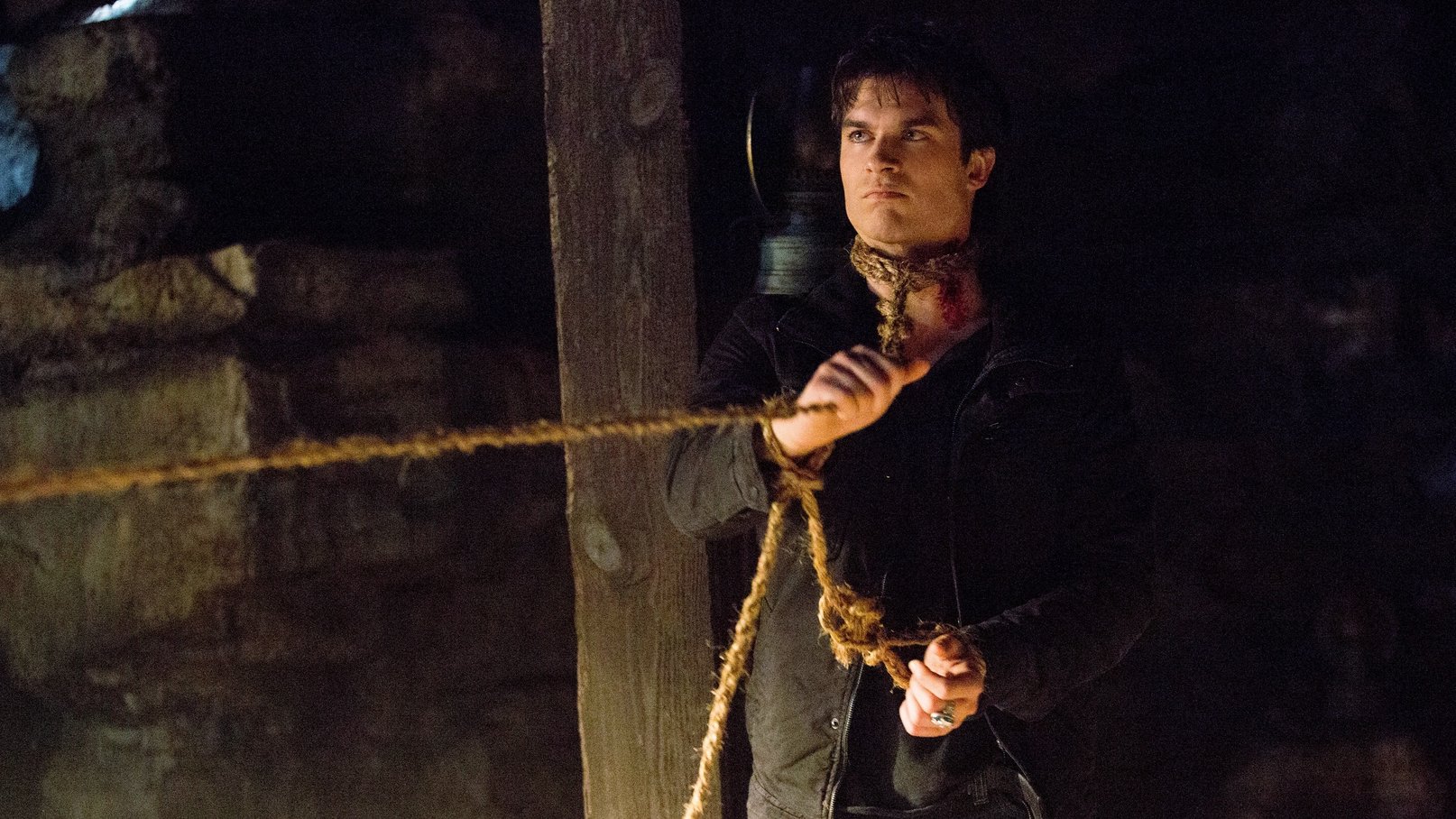Production still from The Vampire Diaries – S4E14: “Down the Rabbit Hole”.