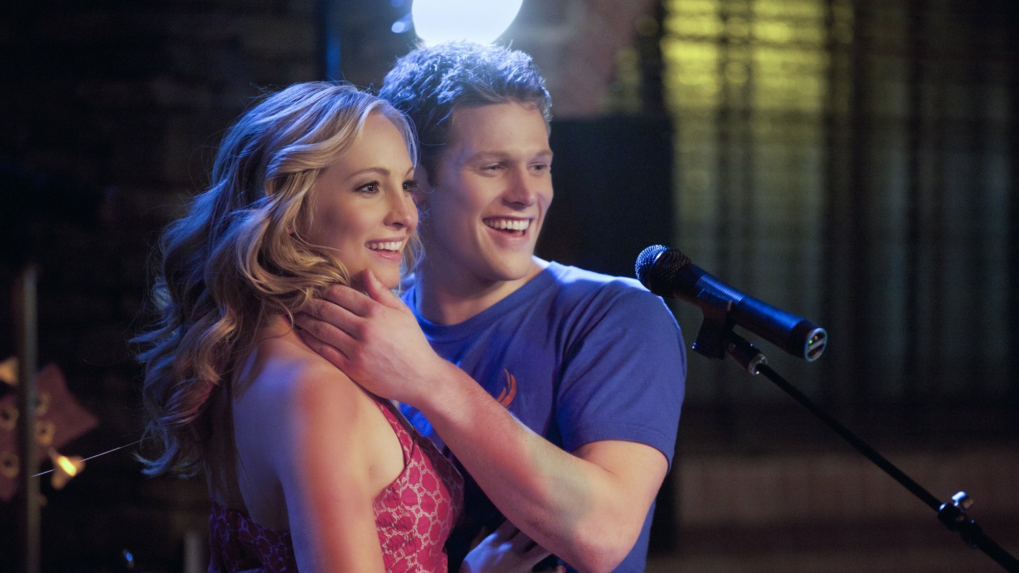 Production still from The Vampire Diaries – S2E16: “The House Guest”.