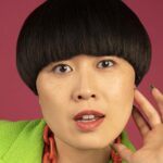 A headshot of Atsuko Okatsuka.