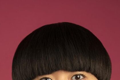 A headshot of Atsuko Okatsuka.