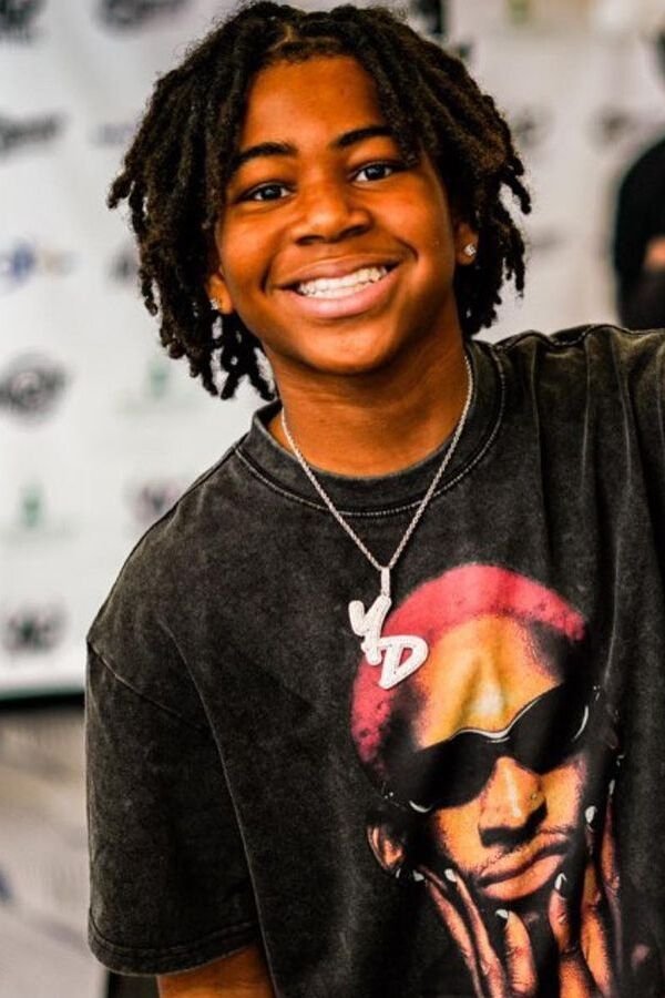 A headshot of Young Dylan.