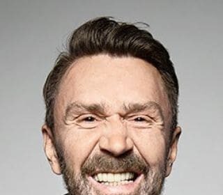 A headshot of Sergey Shnurov.