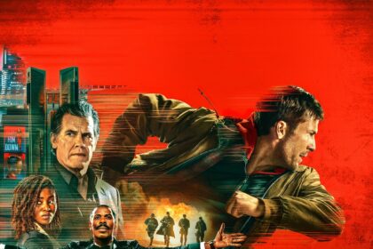 Official poster for the movie The Running Man (2025).