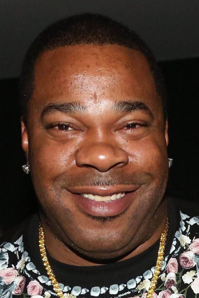 A headshot of Busta Rhymes.