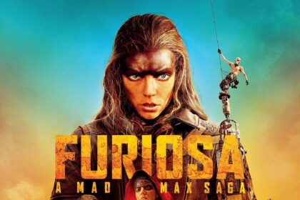Official poster for the movie Furiosa: A Mad Max Saga (2024).