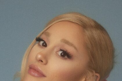 A headshot of Ariana Grande.