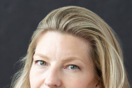 A headshot of Maev Beaty.