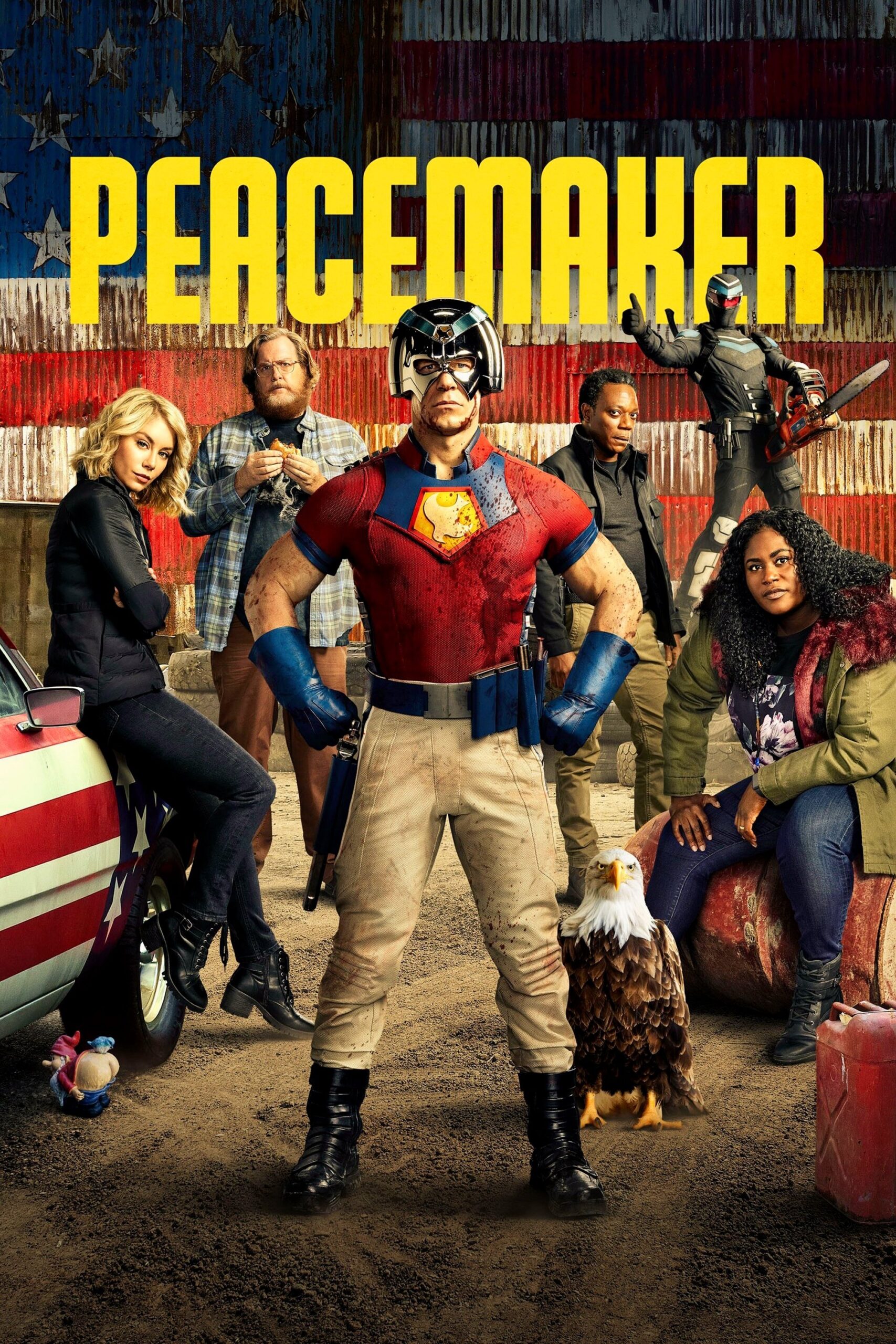 Official poster for the TV series Peacemaker – Season 1 (2022).