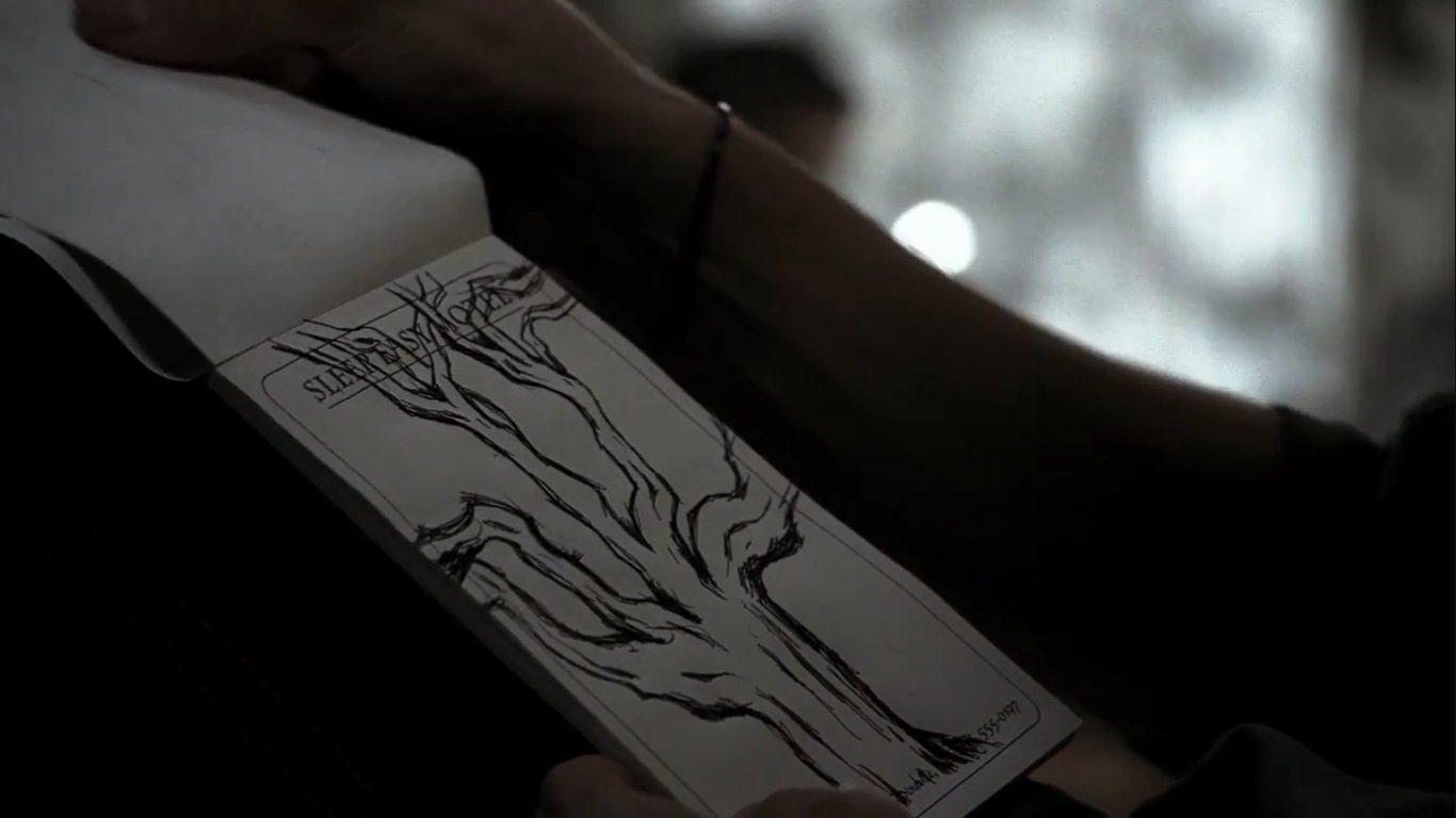 Official poster for the TV series Supernatural – S1E9: “Home”.