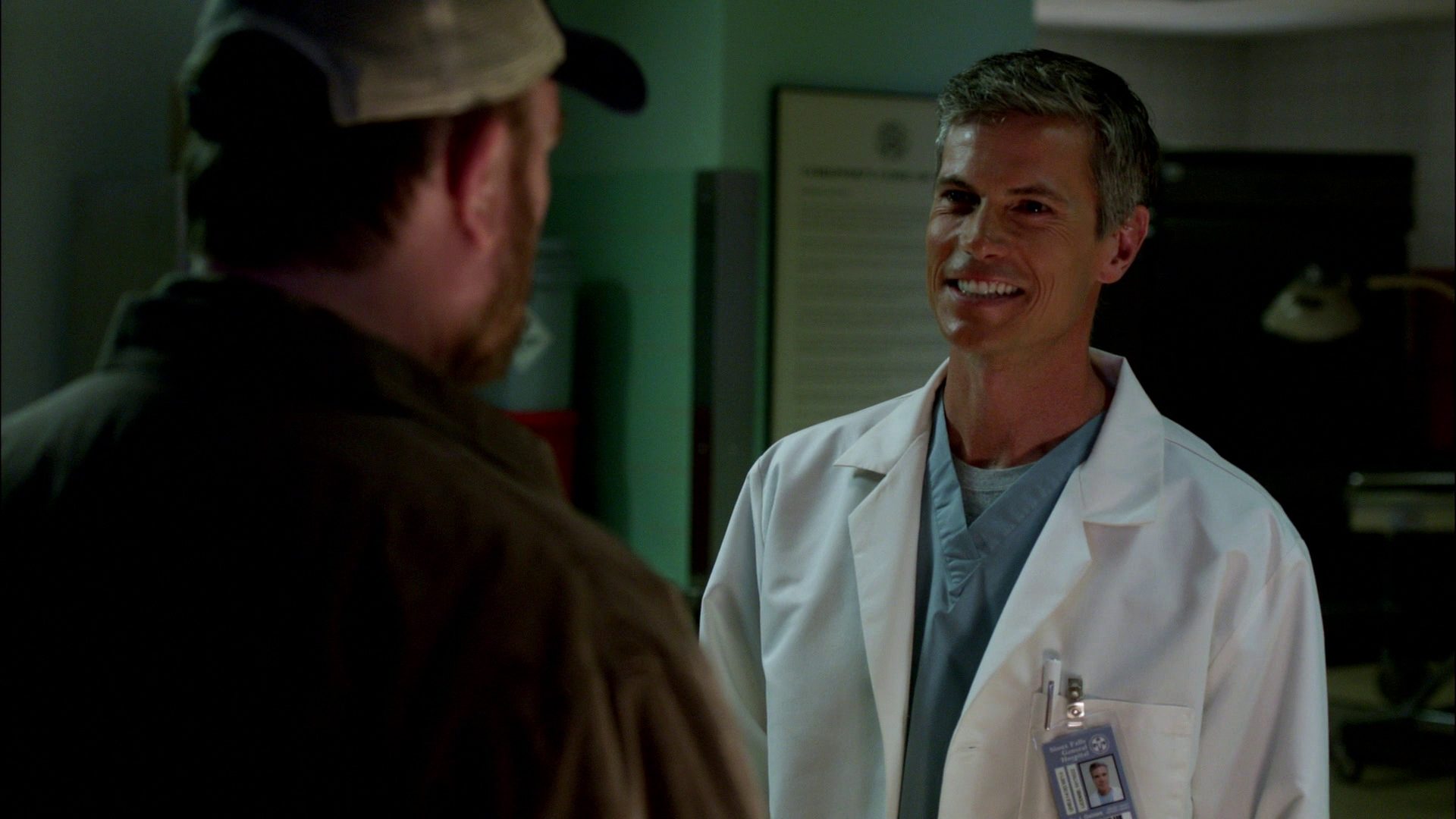 Official poster for the TV series Supernatural – S7E2: “Hello, Cruel World”.