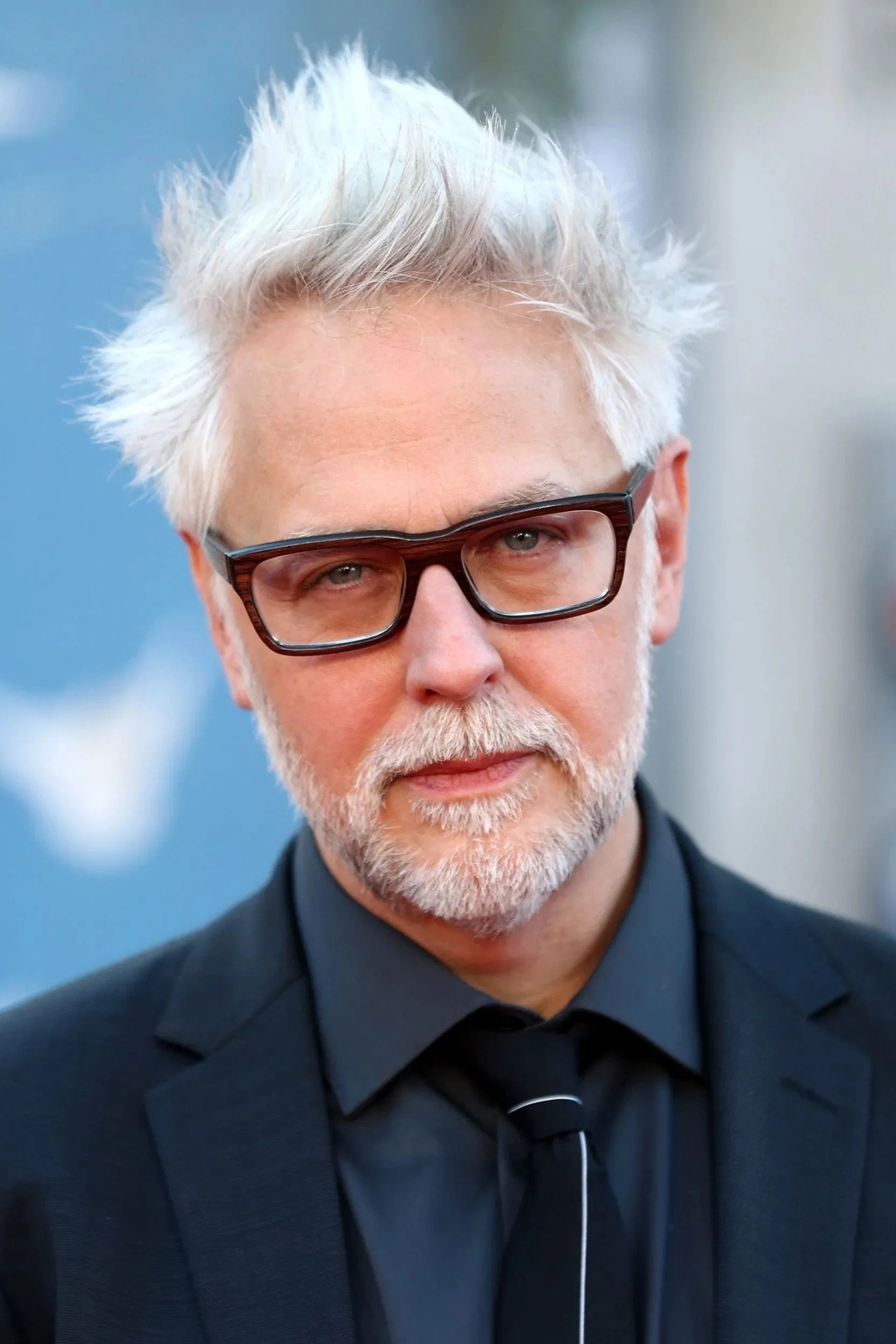 A headshot of James Gunn.