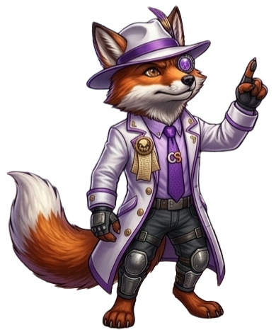 Cinefox the Inqusitor Pointing up